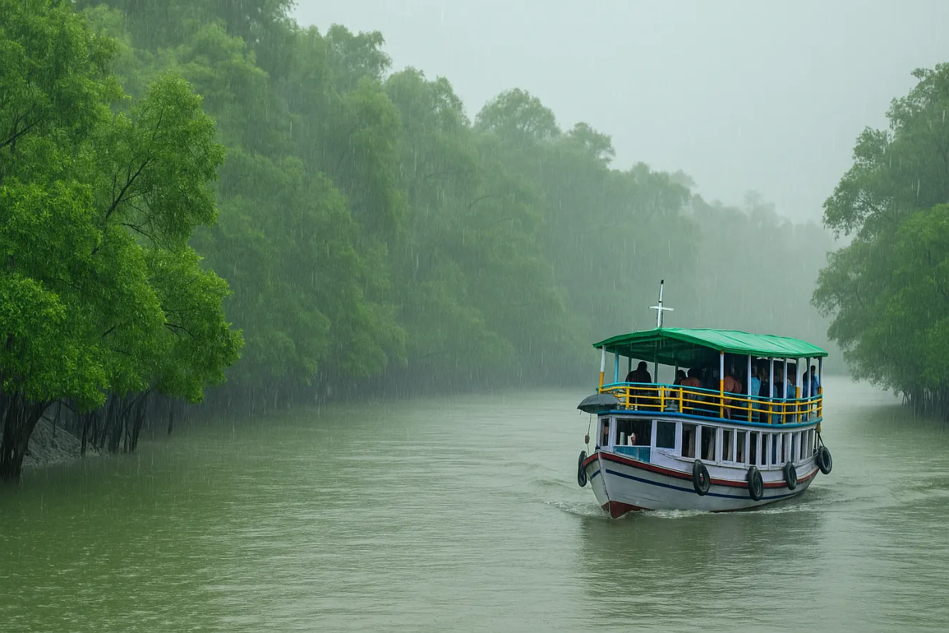 Monsoon Sundarban tour